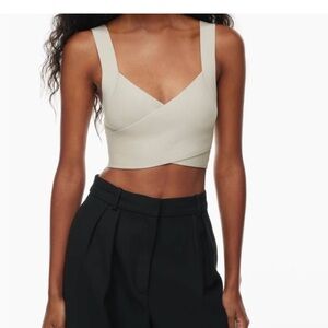 Aritzia Babaton sculpt knit tank